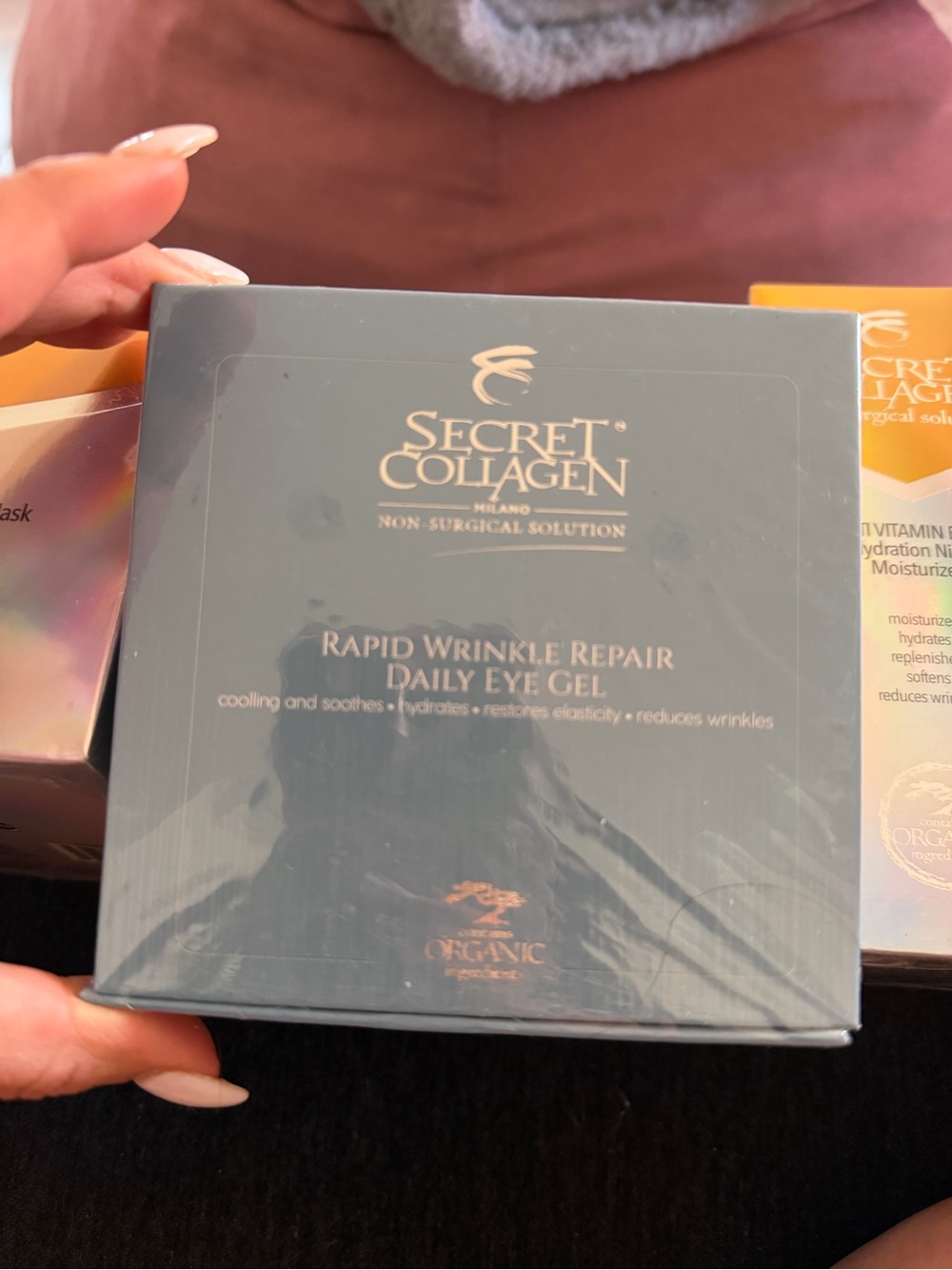 Secret Collagen Rapid Wrinkle Repair Daily Eye Gel - Gray